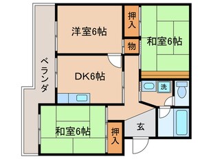 エイトハイツ坂本の物件間取画像